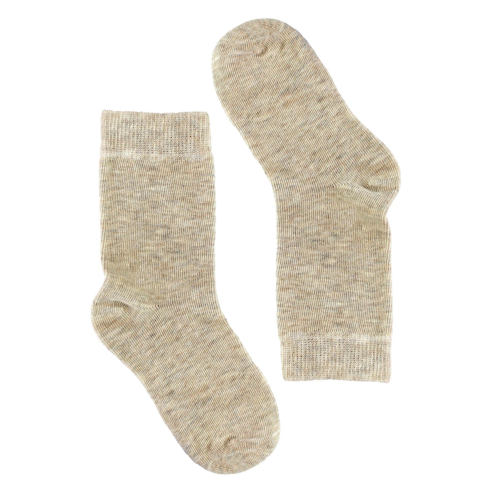 4 Pairs Childrens Organic Cotton Sensory Socks - Seamless Socks for Boys & Girls