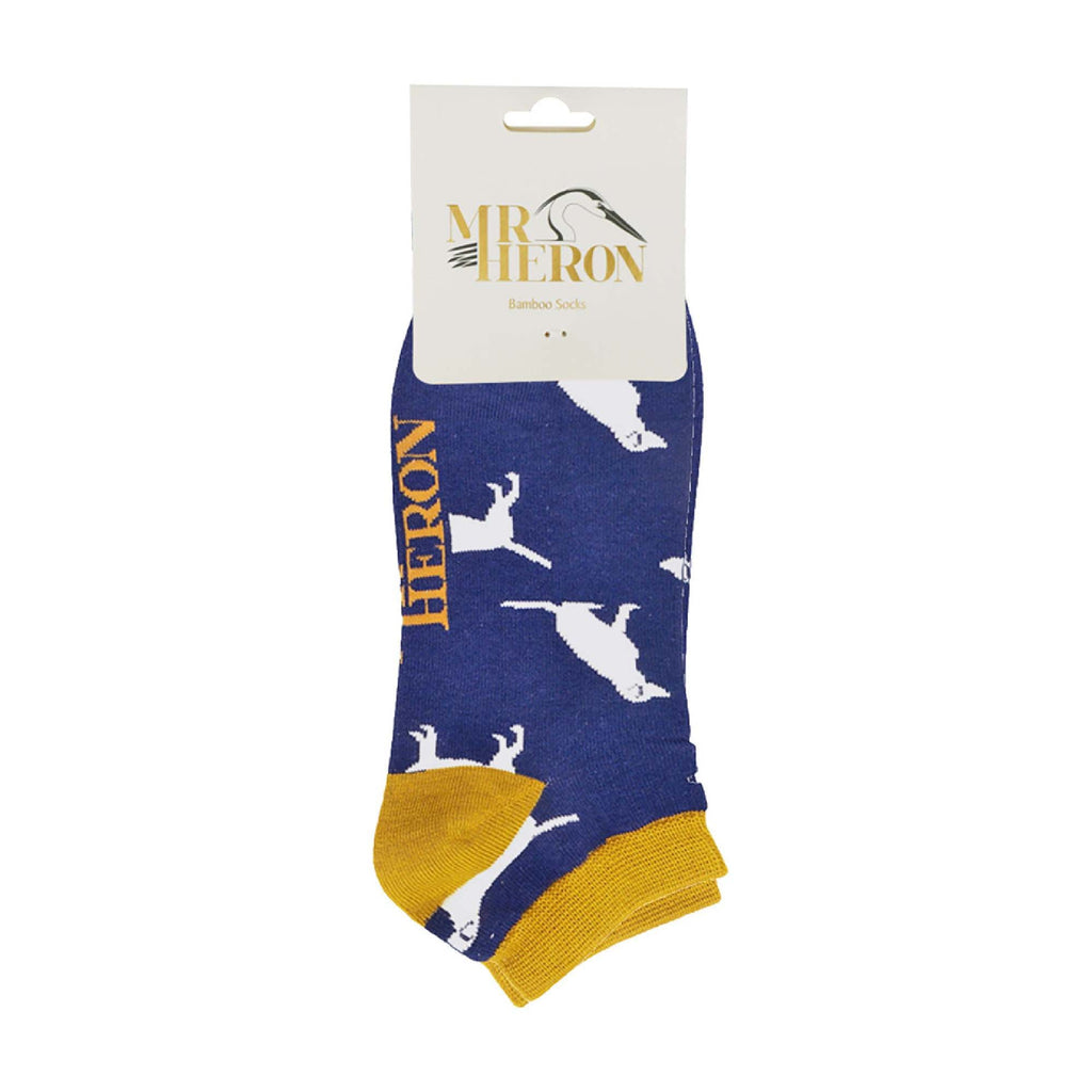 1 Pack Mens Animal Themed Bamboo Trainer Socks