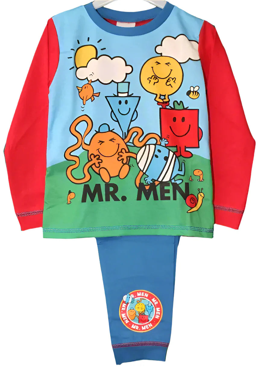 Mr Men Kids Character Pyjamas