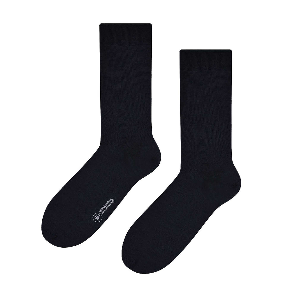 3 Pack Mens Plain 100% Bamboo Socks (2 Sizes)