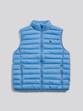 Mens Bound Quilted Gilet Riviera