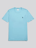 Mens Double Horsemen T-Shirt Air Blue