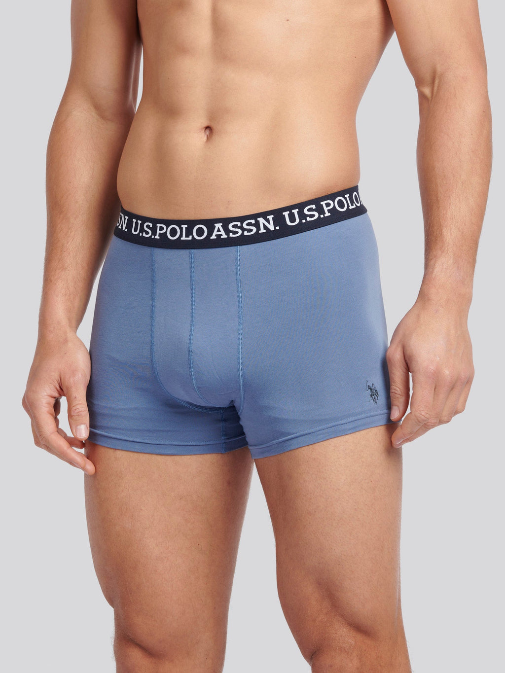 Mens 3 Pack USPA Trunk Dark Sapphire Navy