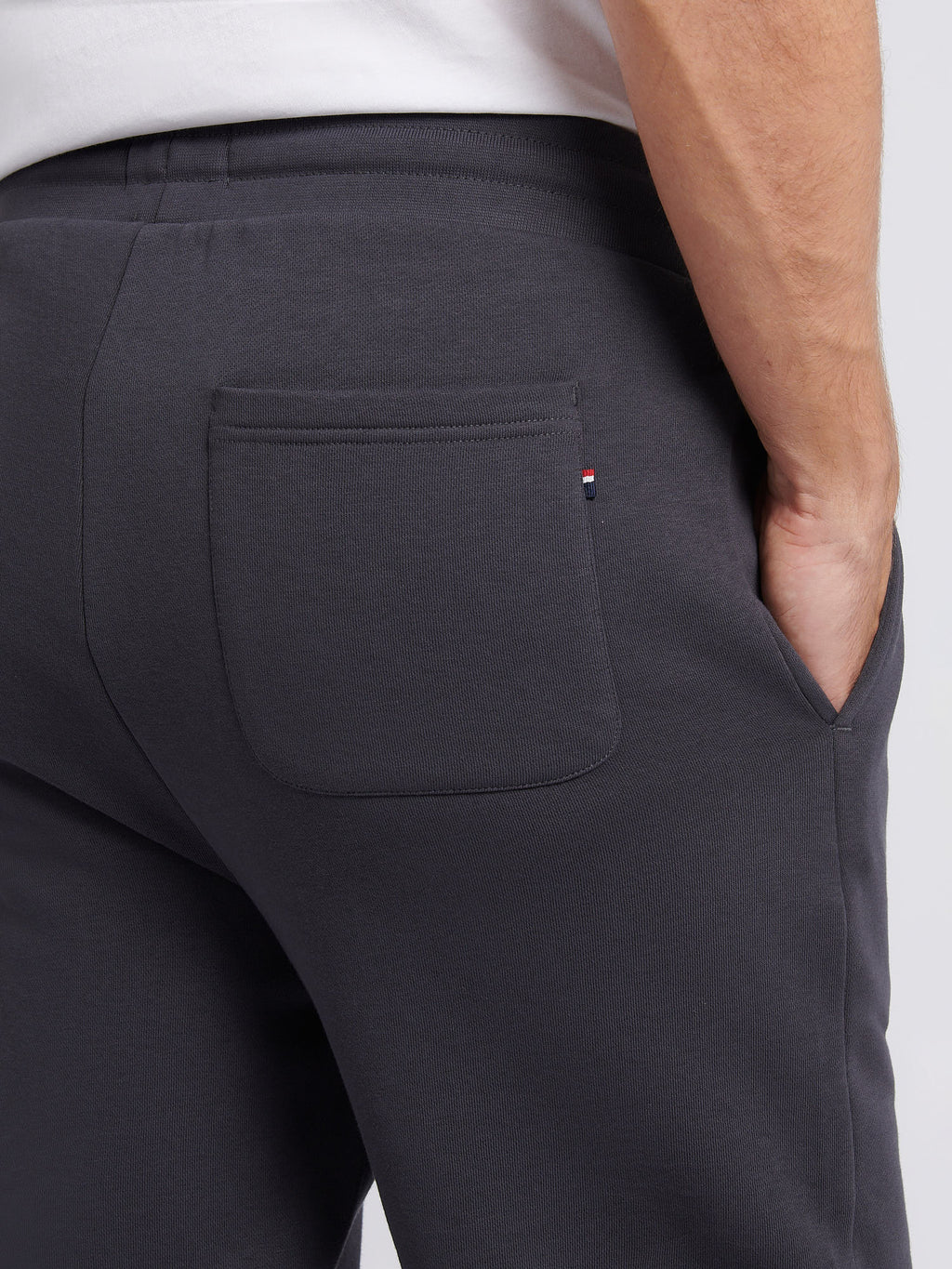 Mens Double Horsemen Jogger in Ebony