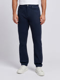 Mens Bedford Cord 5 Pocket Trouser in Dark Sapphire Navy