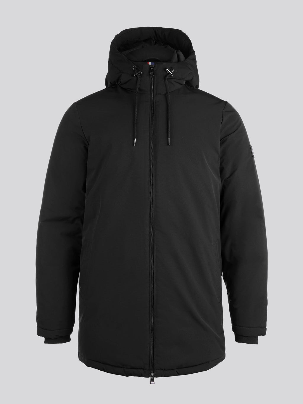 Mens Smart Parka in Black