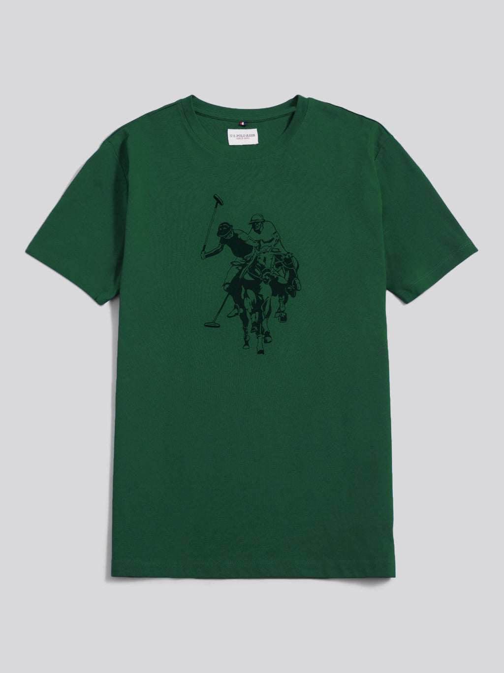 Mens Double Horsemen Graphic T-Shirt Sodalite Blue