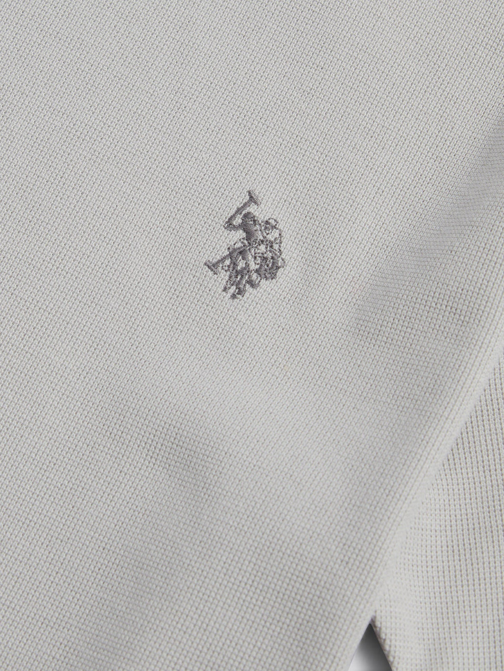 Mens Knit Texture Jersey T-Shirt in High Rise