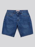 Mens Classic 5 Pocket Denim Shorts Dark Wash