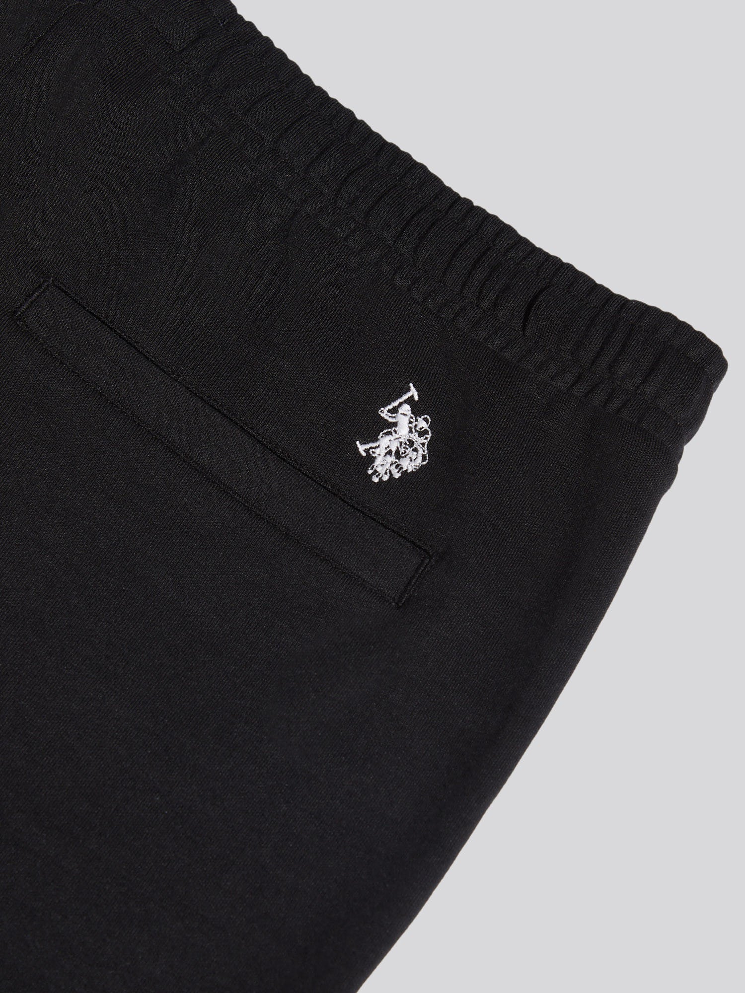 Mens Comfort Drawstring Smart Jogger in Black