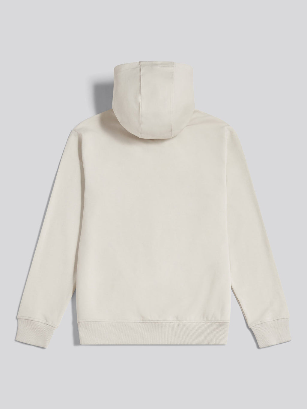 Mens Double Horsemen Interlock Zip Hoodie Beige