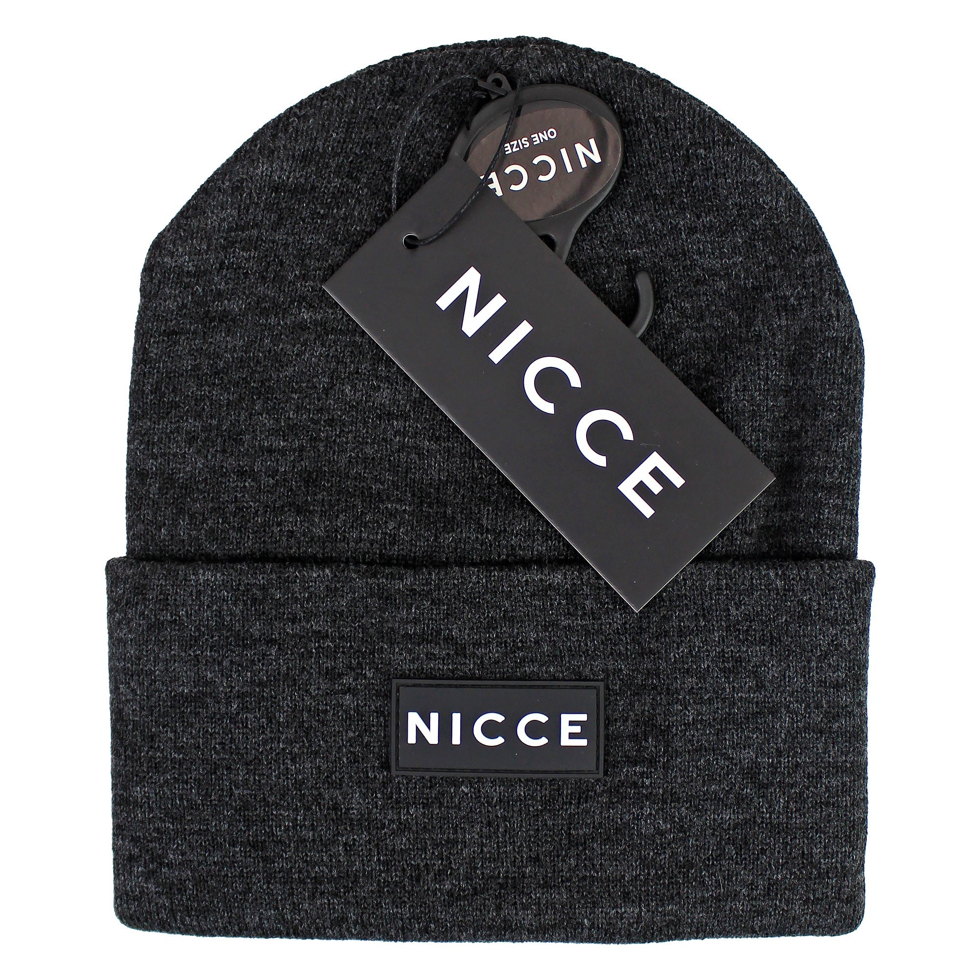 Mens Knitted Beanie Hat - Warm Soft Winter Thermal Hat