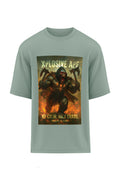 XAPE No Calm Only Chaos  Oversized Tee - Sage
