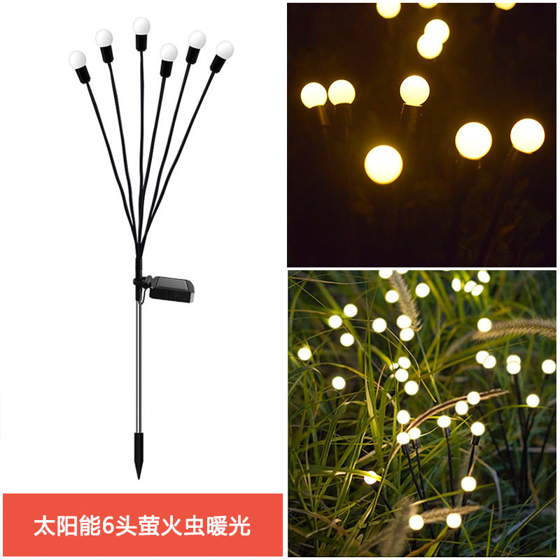 Solar Firefly Garden LED Lamp Decoration