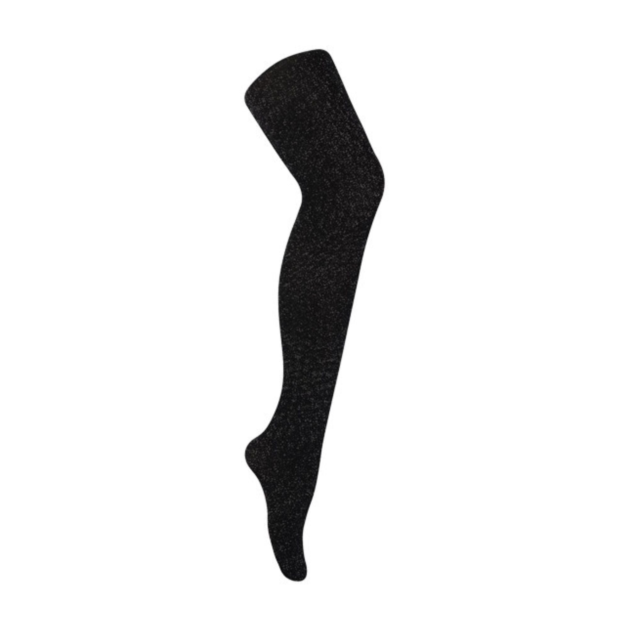 1 Pack Ladies Shiny Tights with Chevron Pattern