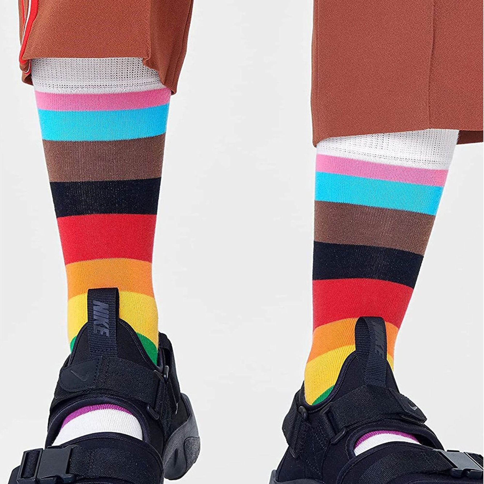 3 Pack Pride Coloured Gift Set Socks
