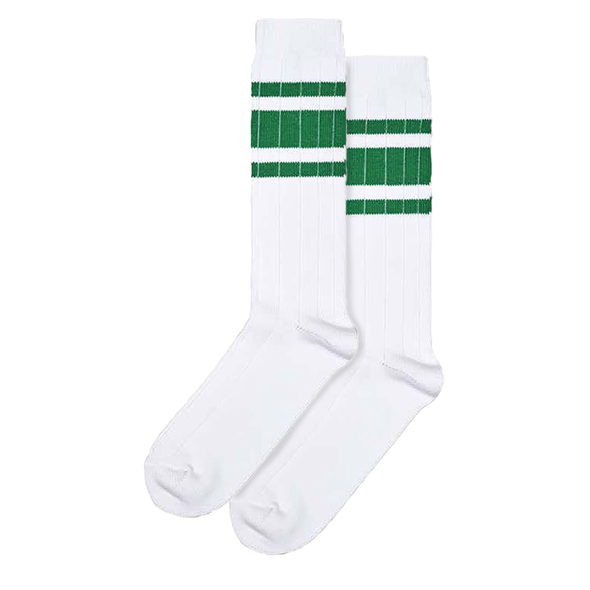 Classic Striped Chunky Rib Sport Socks for Men and Women