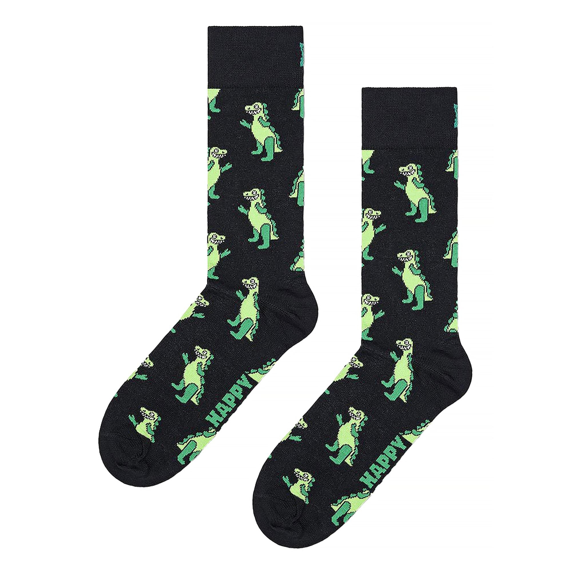 Dinosaur Design Cotton Blend Socks for Men and Women