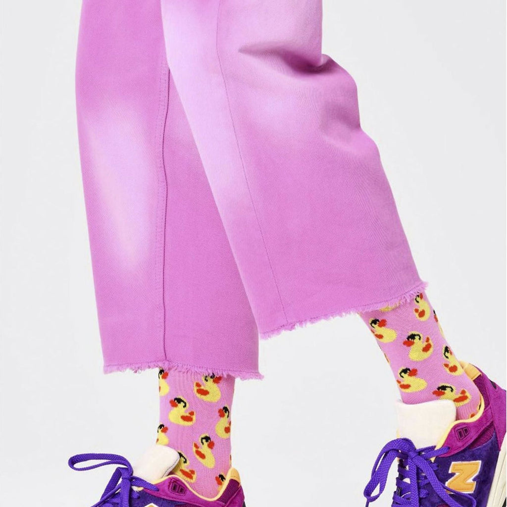 Rubber Duck Colourful Novelty Socks for Men and Women