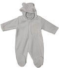 P1033 ROMPER CREAM FLEECE WITH EARS