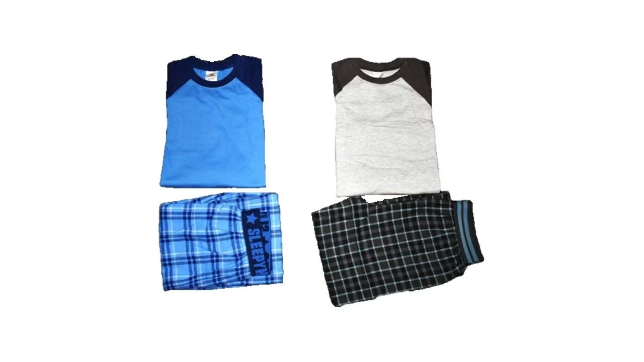 Kids Checked Pyjamas