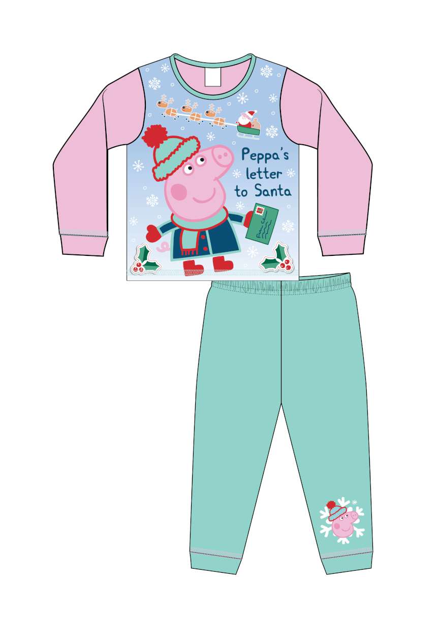 Peppa Pig Kids Character Pyjamas