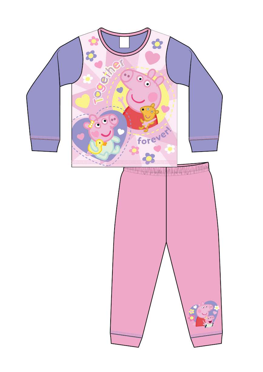 Peppa Pig Kids Character Pyjamas