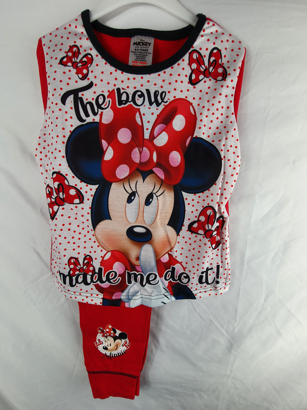 Minnie Mouse Kids Character Pyjamas