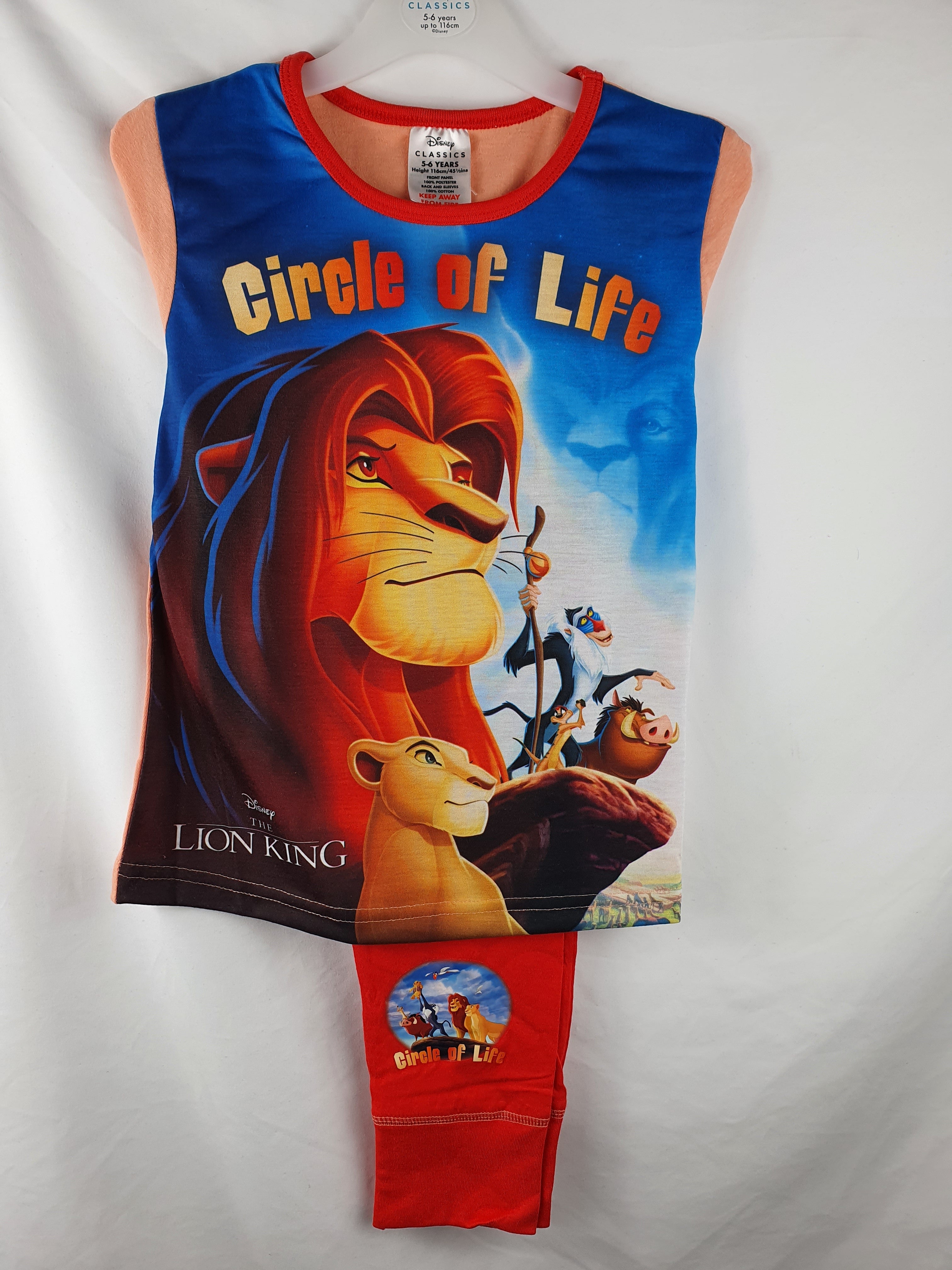 Lion King Kids Character Pyjamas