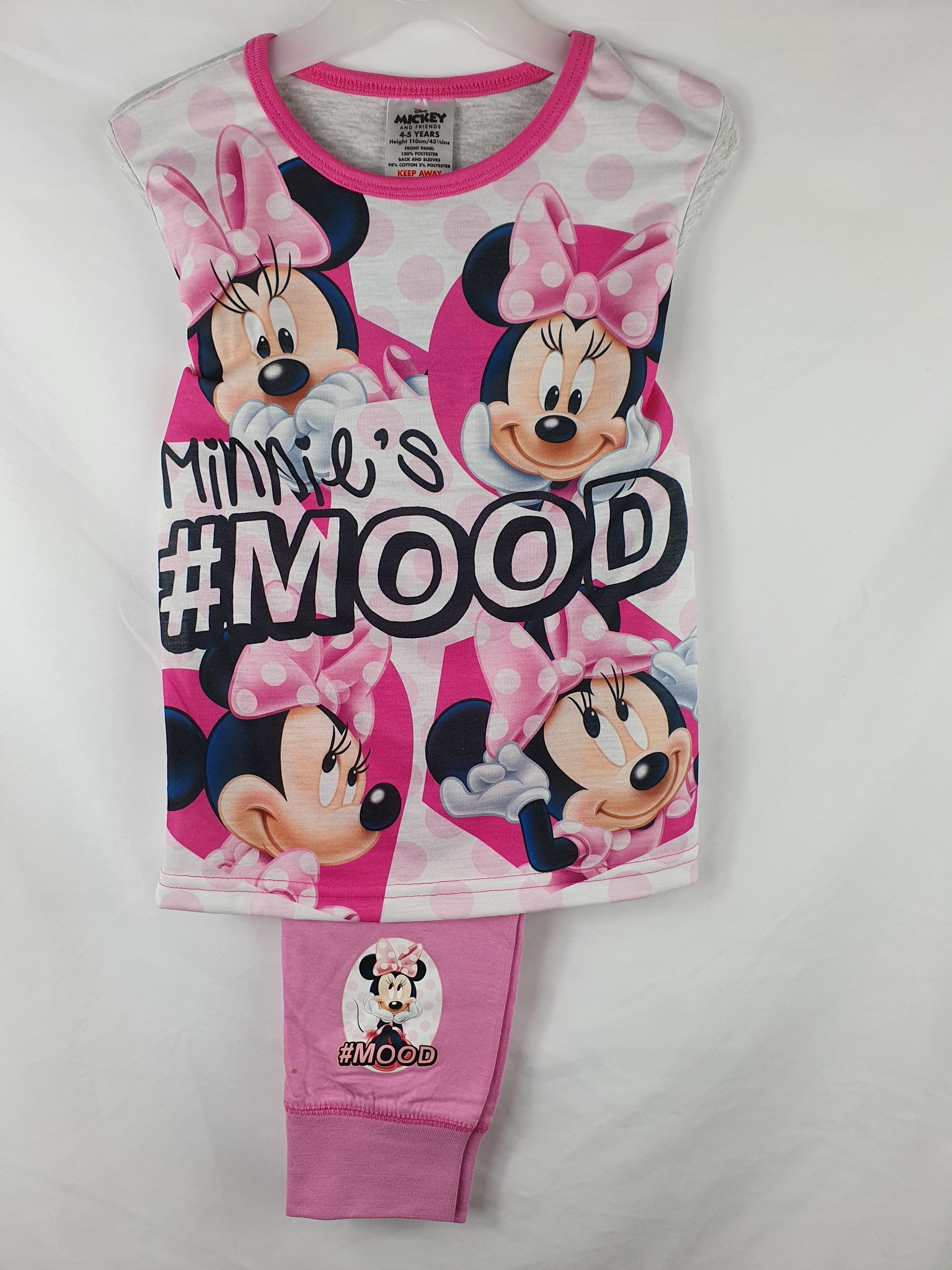 Minnie Mouse Kids Character Pyjamas