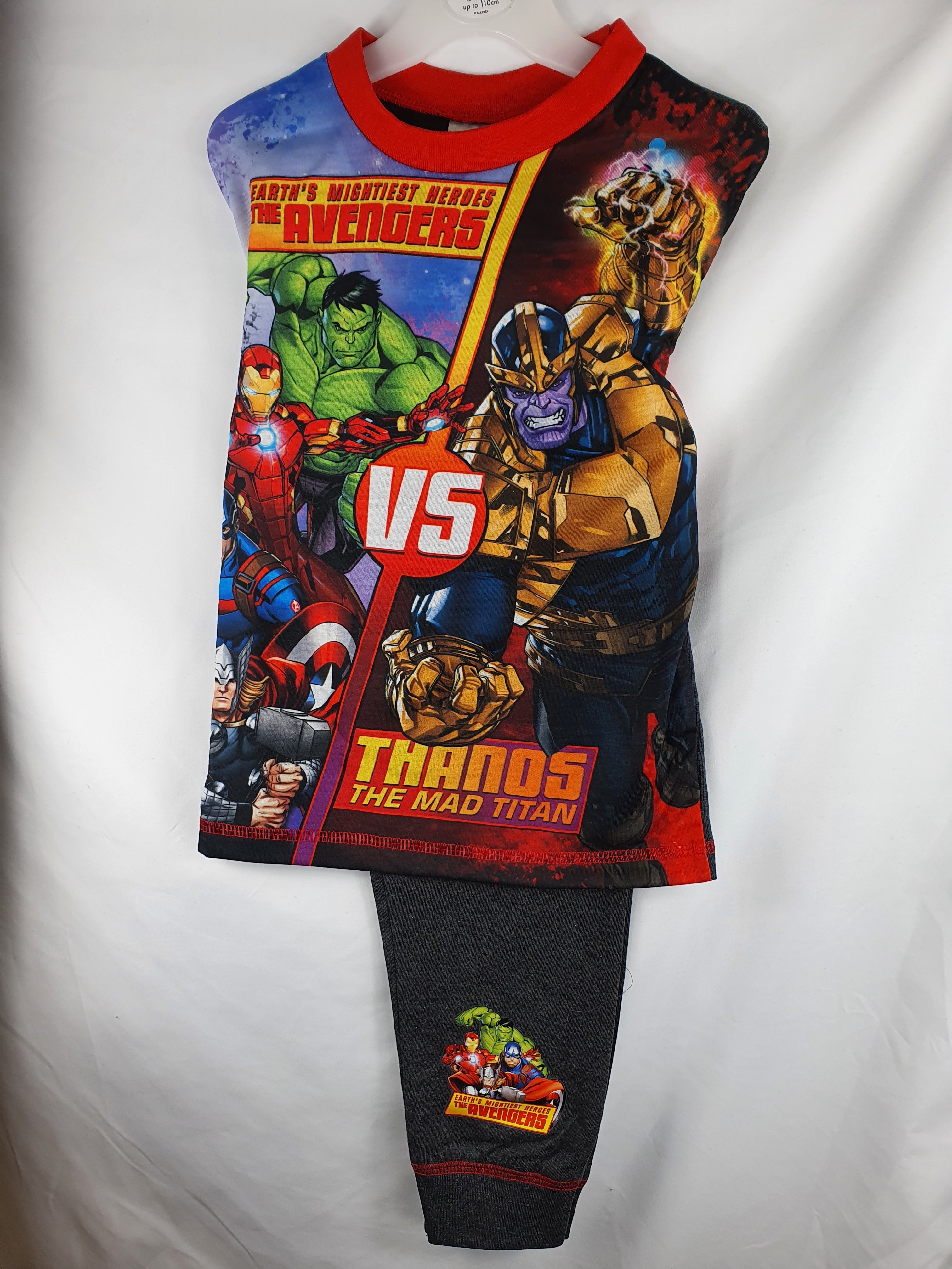 Avengers Kids Character Pyjamas