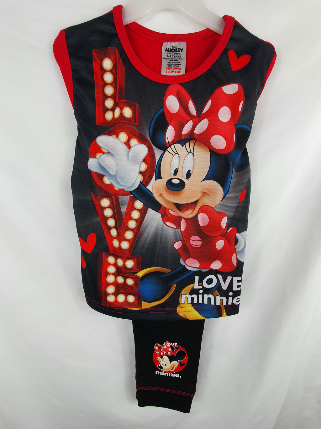 Minnie Mouse Kids Character Pyjamas