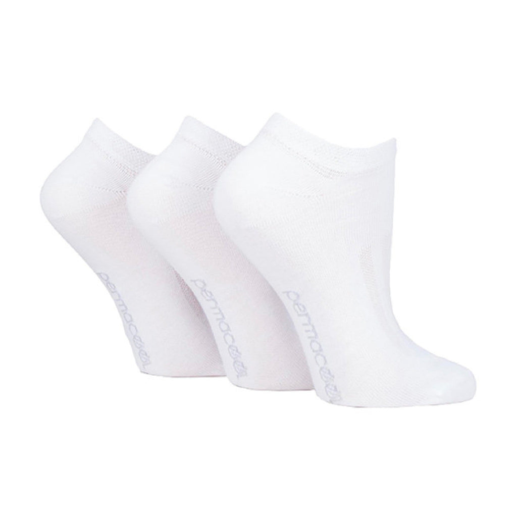 3 Pack Unisex Anti Sweat Trainer Quarter Socks for Hot Weather