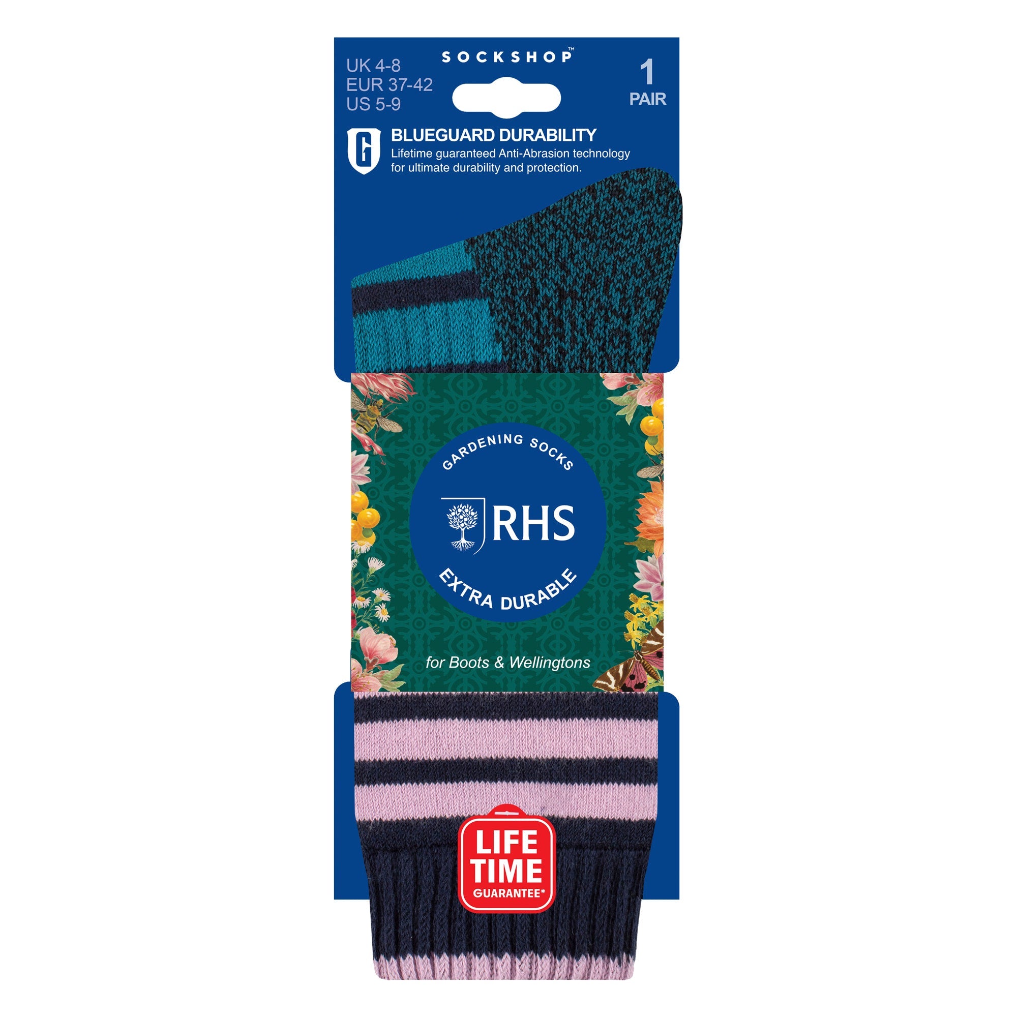 Ladies Crew Heavy Duty Boot Socks | Long Lasting Gardening Socks