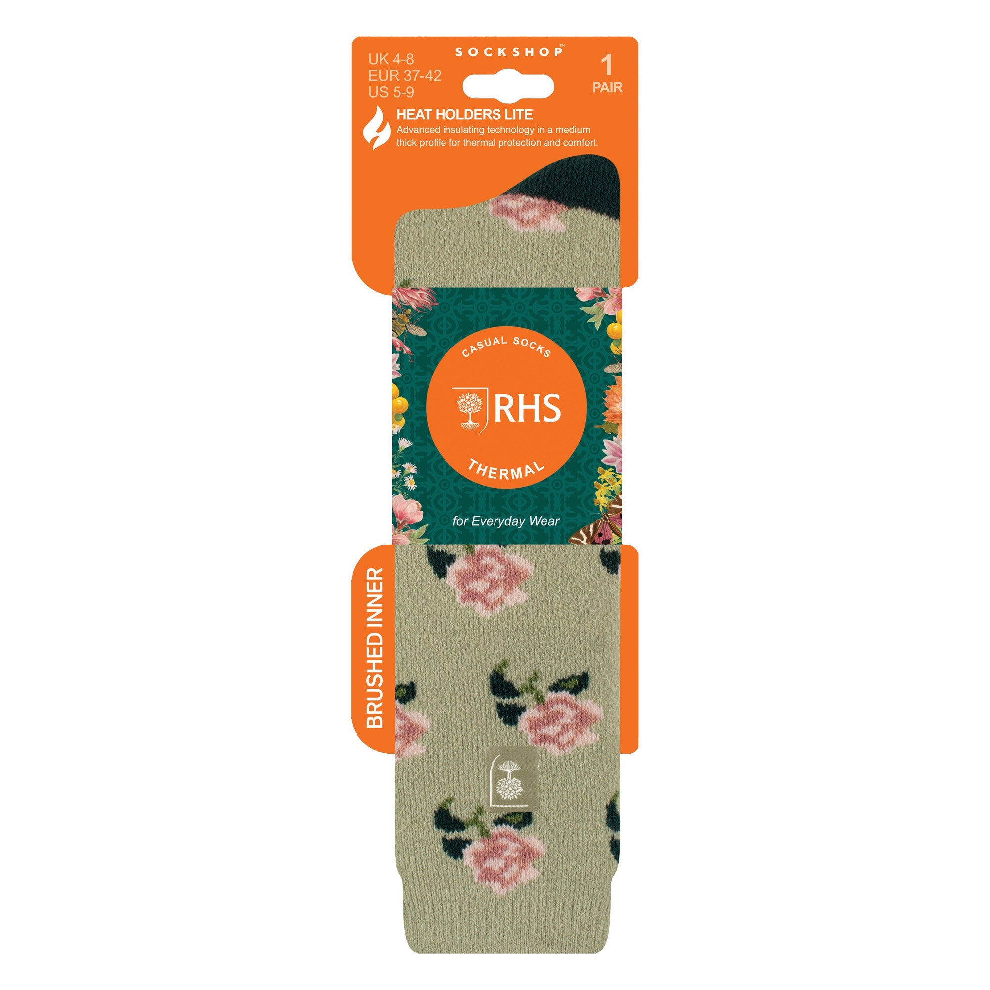 Long Wellington Boots Socks For Women | Floral Welly Socks