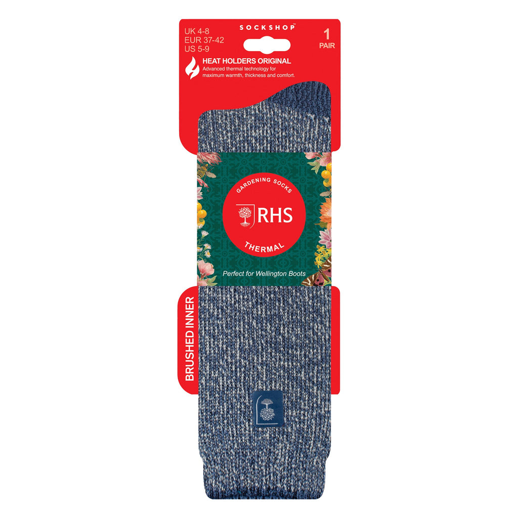 Womens Thermal Welly Socks | Long Knee High Thick Boot Socks