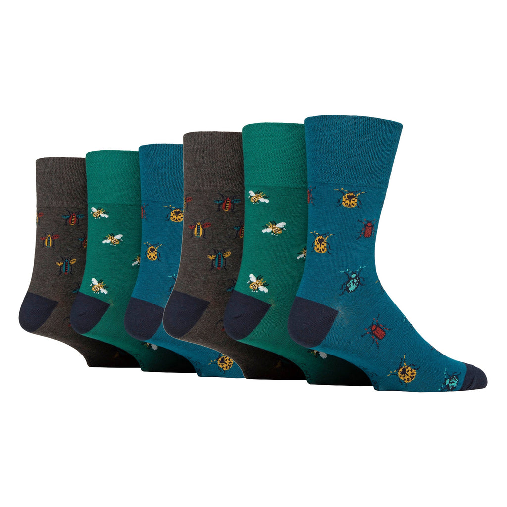6 Pairs Soft Top Non Elastic Diabetic Socks For Men