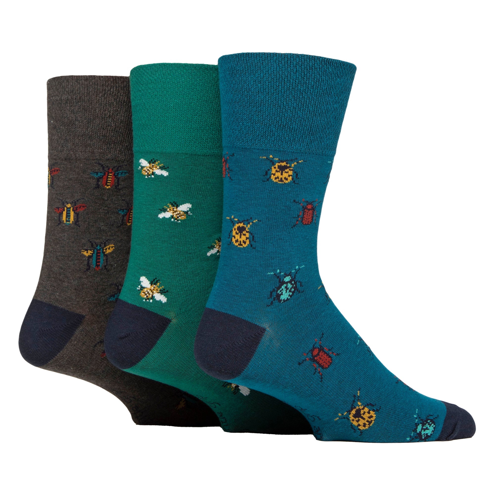6 Pairs Soft Top Non Elastic Diabetic Socks For Men