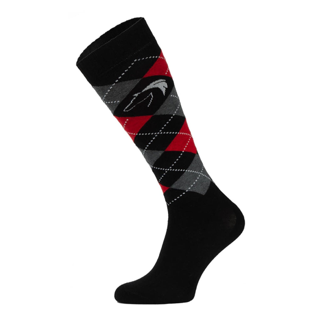 1 Pack Ladies Argyle Knee High Horse Riding Equestrian Socks