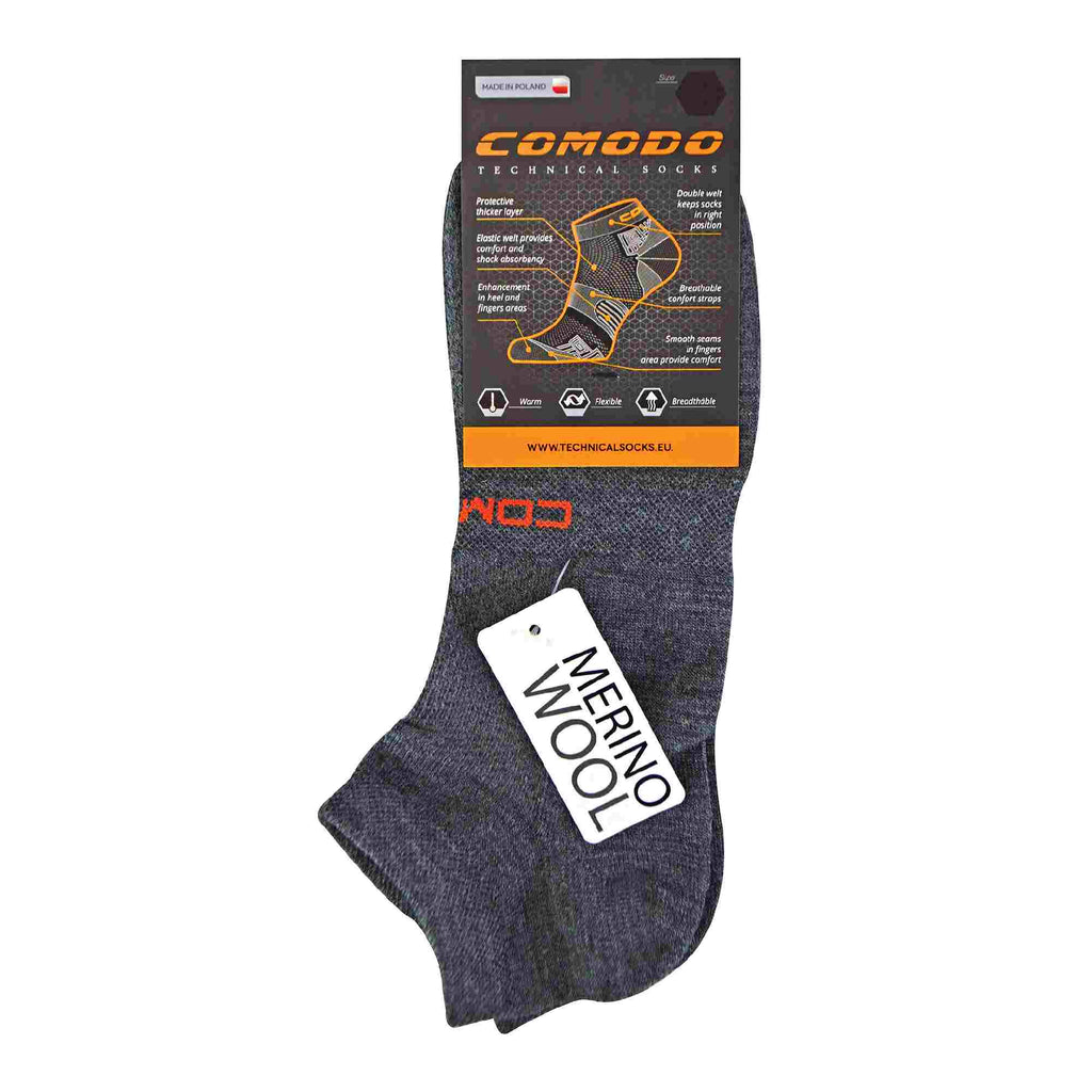 1 Pack Merino Wool Ankle Trail Sport Running Socks