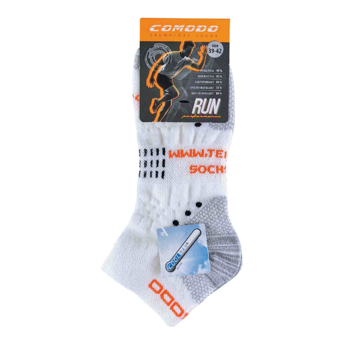 1 Pack Coolmax Thin Ultralight Trainer Running Socks
