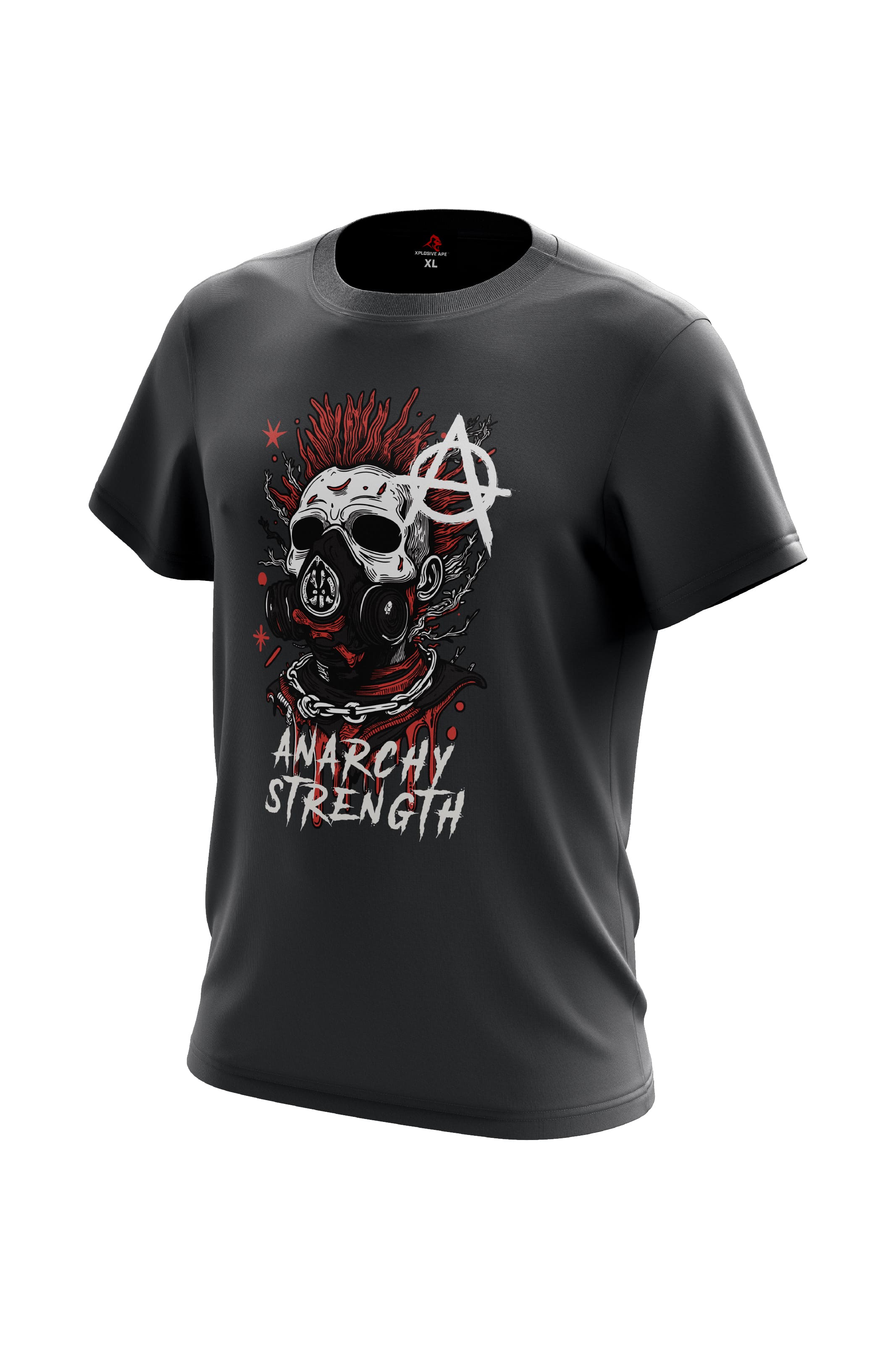 AS Riotborn Tee - Charcoal