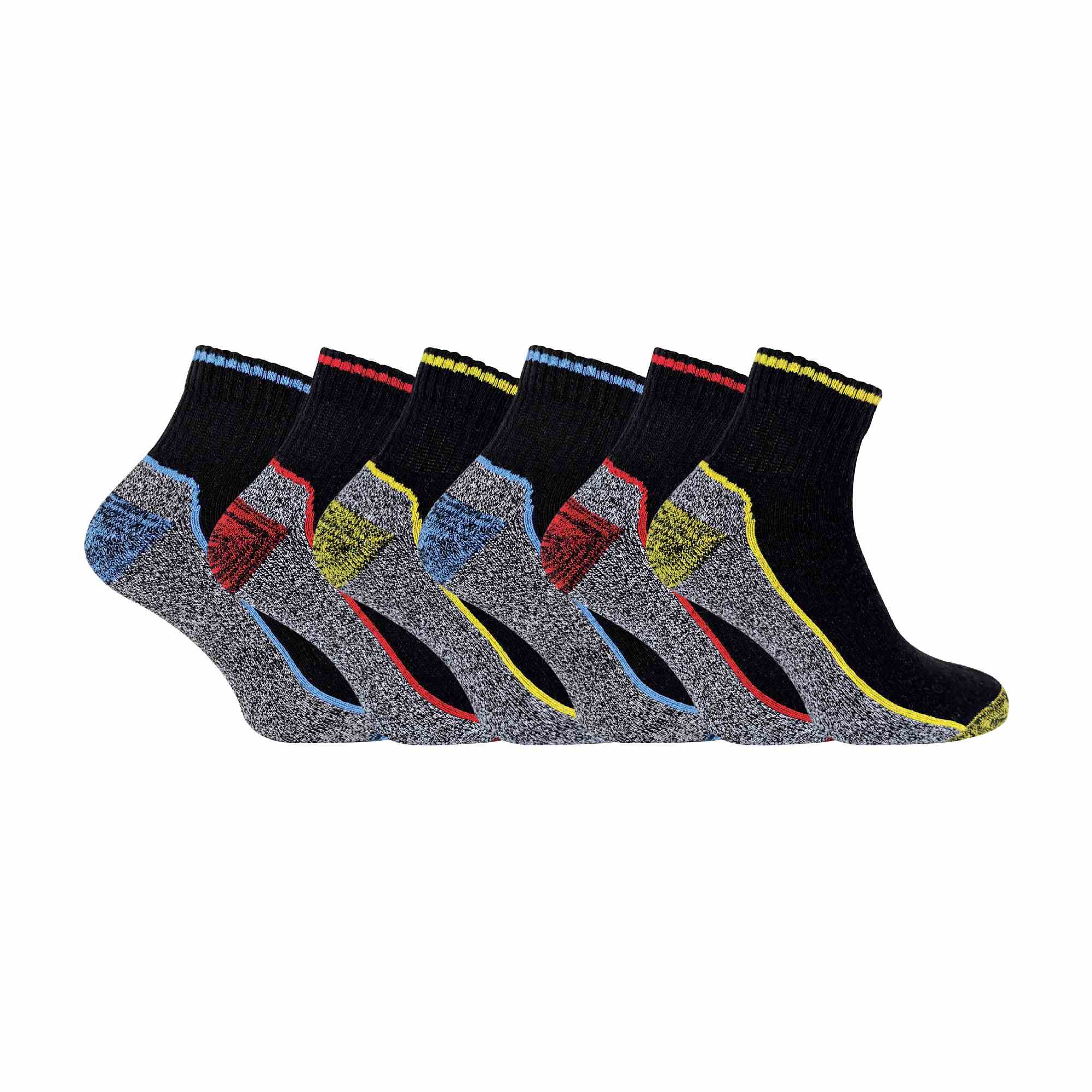 Mens Ankle Soft Breathable Bamboo Work Socks for Summer (Multipack Options)