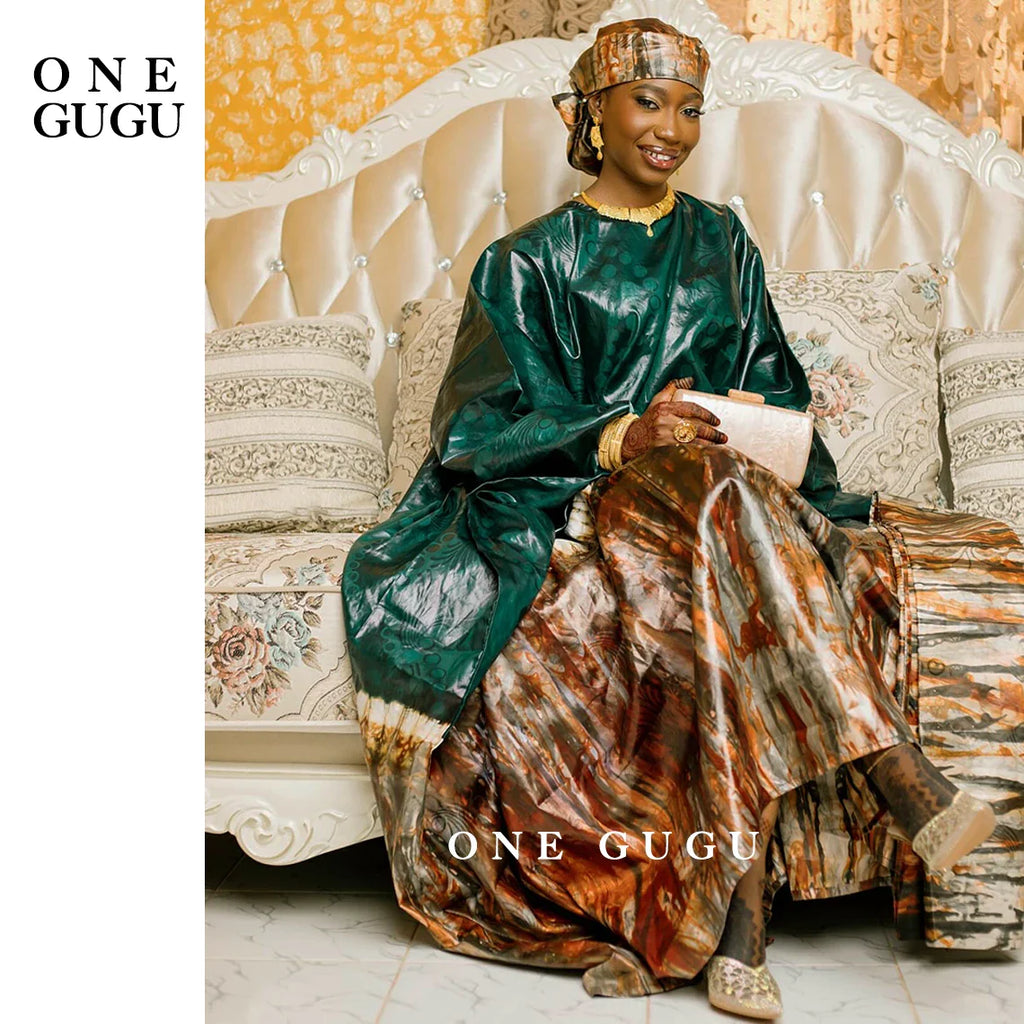 Mali Perfumed First Quality African Dashiki Basin Dress Nigerian Origianl Printing Bazin Riche Wedding Party Boubou Long Robe