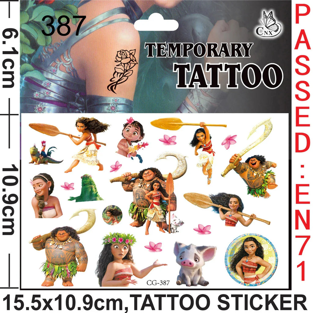Moana Birthday Party Gift Supplies Party Favor Slap Bracelets Stickers Paper Bags Gifts Bag Goody Bag Pinata Fillers Baby Shower