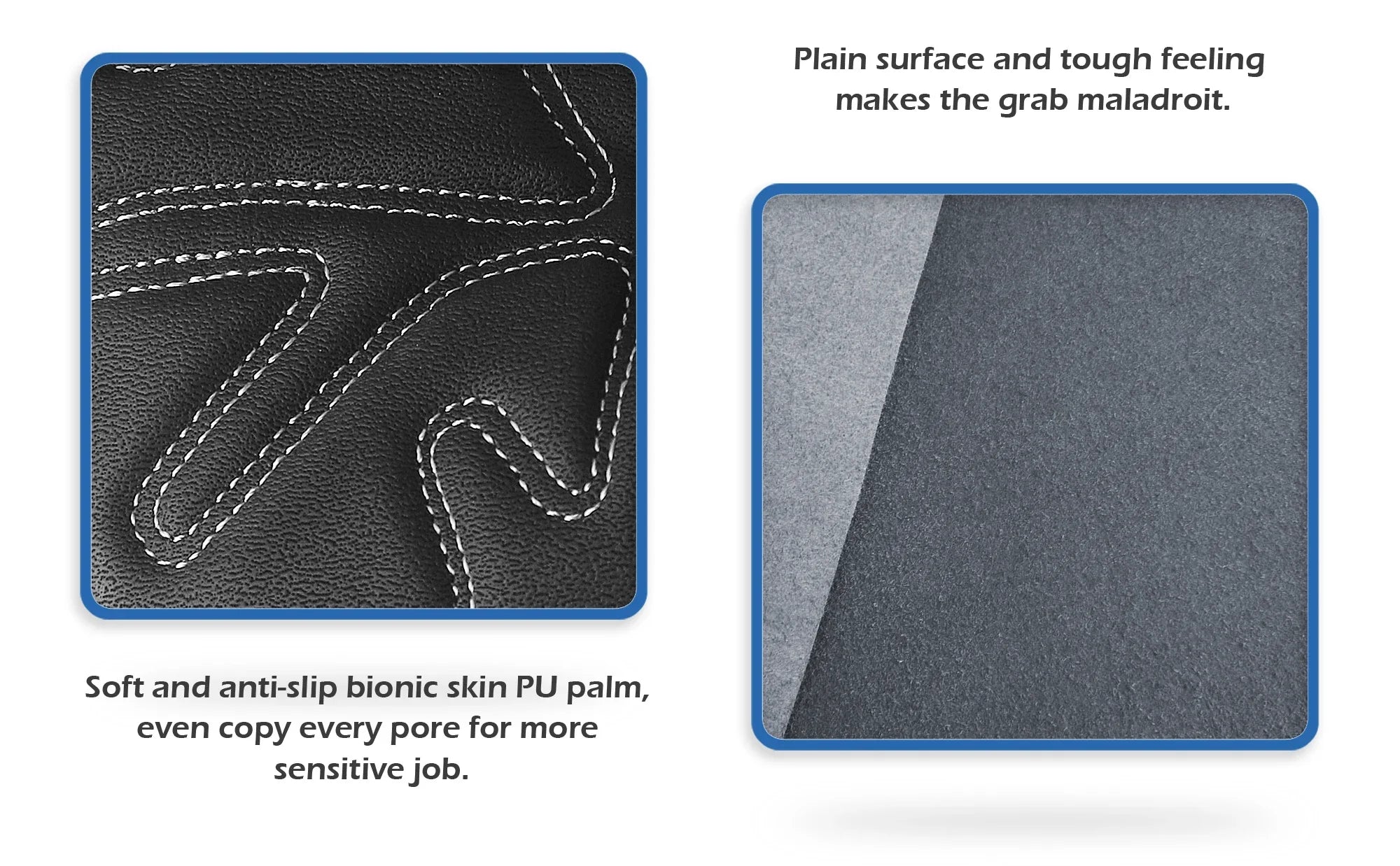 1 Pair High Dexterity Work Gloves for Men and Women - Touch Screen Compatible, Excellent Grip for Multipurpose Use