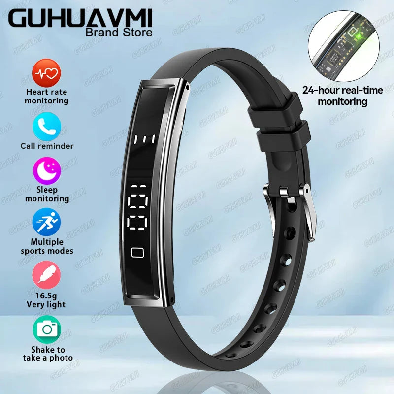 Health & Fitness Smart Bracelet with Heart, Sleep & Activity Tracking