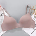 Women Seamless Bra Sexy No Wire Push Up Underwear Girls Students Breathable Thin 10 Colors Bras Female's Bra Breathable Gathered