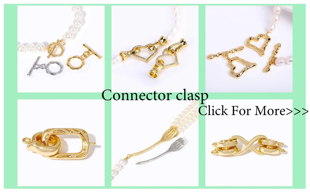 18K Gold Plated Separators For Bead,Spacers Beads For Jewelry Making,Brass Metal Round Beads,DIY Bracelets/Necklace Accessories