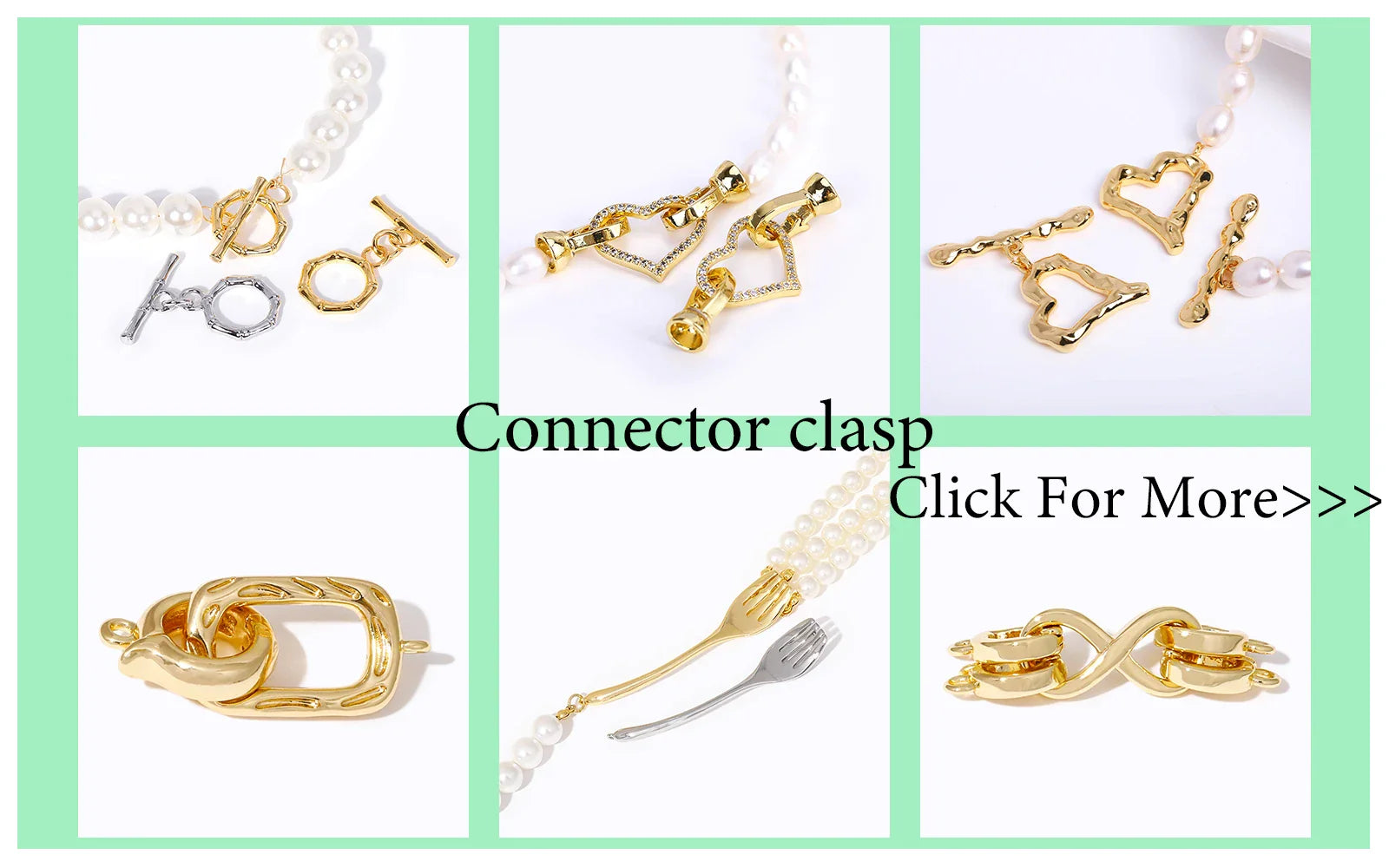 18K Gold Plated Separators For Bead,Spacers Beads For Jewelry Making,Brass Metal Round Beads,DIY Bracelets/Necklace Accessories